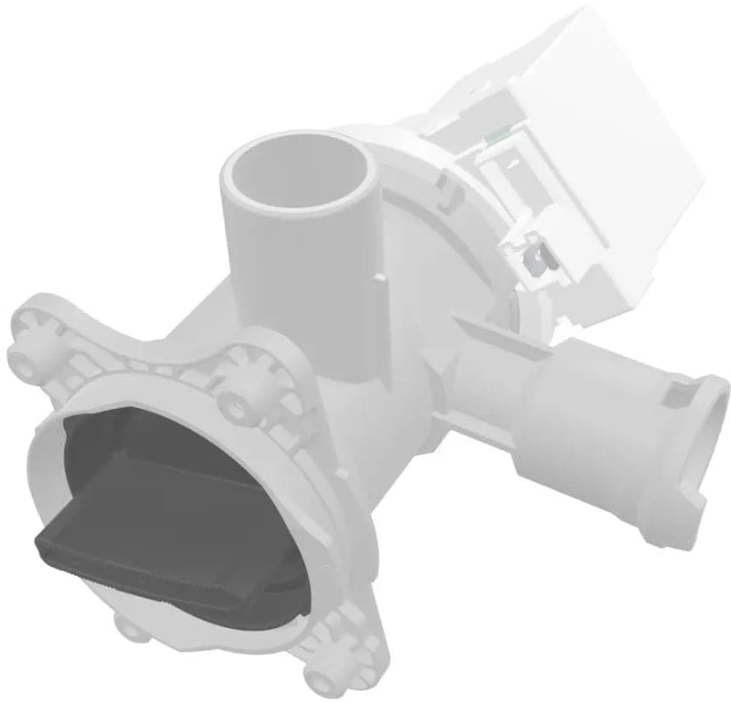 Waschmaschinen-Laugen- und Ablaufpumpe mit zweiteiligem Filter 00146258 – Produktbild