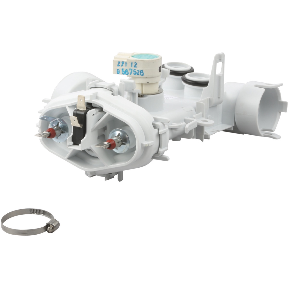 Original Heizelement ohne WW und AQS für Bosch 00654980 – Produktbild