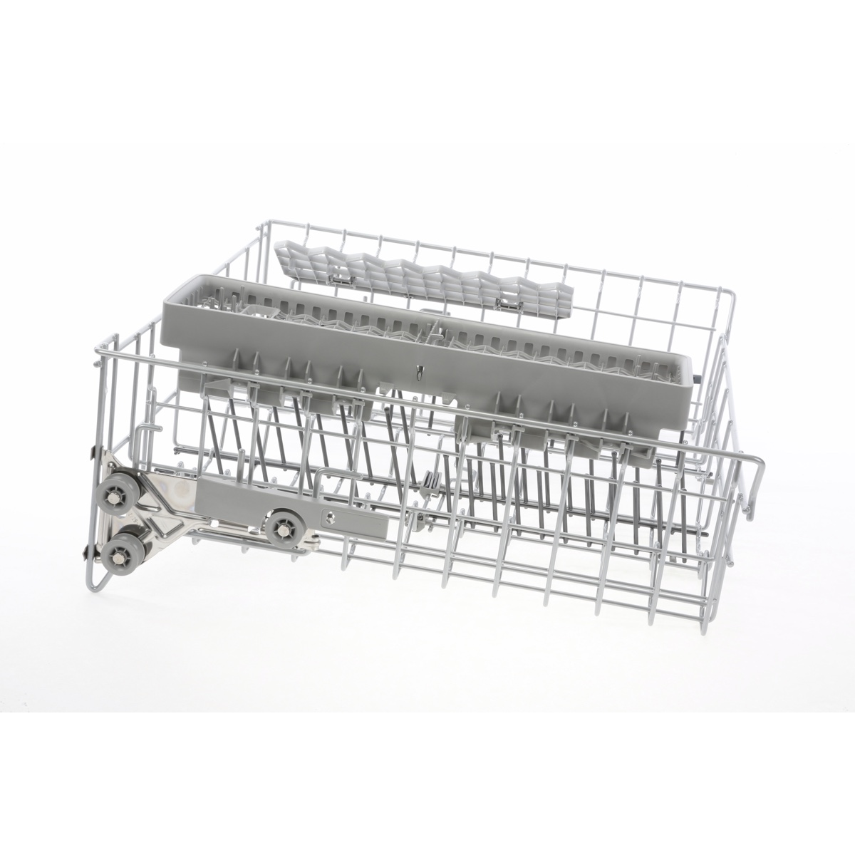 Original Geschirrkorb oben mit RackMatic für Geschirrspüler inklusive Klappstachelreihen, Tassenablage und Messerablage für Gaggenau 00770441 – Produktbild