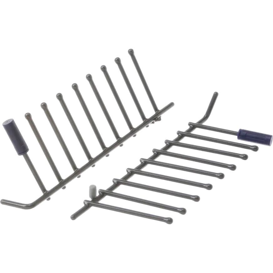 Original Klappstachelset für Oberkorb links vorne, dunkelgrau, 2 Stück für Siemens 12034682