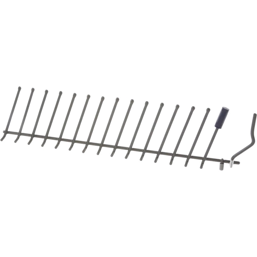 Original Klappstachel für Unterkorb, hinten, links, dunkelgrau (1 Stück) für Siemens 12034719 – Produktbild