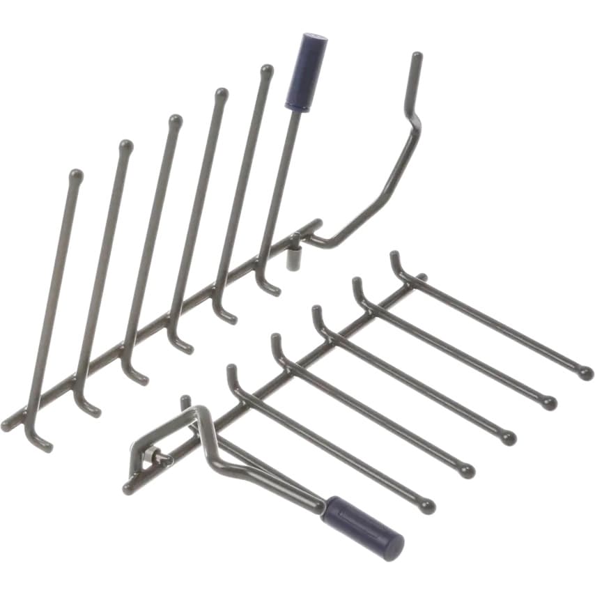 Original Klappstachelset für Unterkorb vorne rechts, dunkelgrau, 2 Stück für Siemens 12034722